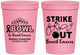 Personalized Awareness 16 oz Stadium Cups - Bowling Strike Out | 230015
