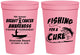Personalized Awareness 16 oz Stadium Cups - Fishing For A Cure | 230018