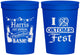 Personalized Oktoberfest 16 oz Stadium Cups - Pretzel | 240009