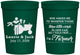 Personalized Wedding 16 oz Stadium Cups - Farmer Tractor | 244
