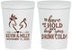 Personalized Wedding 16 oz Stadium Cups - To Have And To Hold | 250