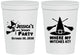 Personalized Halloween 16 oz Stadium Cups - Witches | 250005