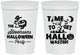 Personalized Halloween 16 oz Stadium Cups - Hallowasted Pumpkin | 250013