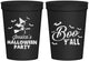Personalized Halloween 16 oz Stadium Cups - Witch Boo | 250015