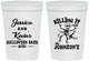 Personalized Halloween 16 oz Stadium Cups - Skeleton | 250017