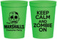 Personalized Halloween 16 oz Stadium Cups - Zombie | 250018