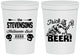 Personalized Halloween 16 oz Stadium Cups - Trick Or Beer | 250021