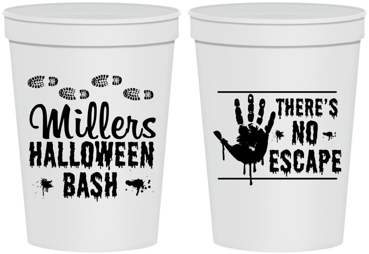 Personalized Halloween 16 oz Stadium Cups - Zombie | 250025