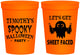 Personalized Halloween 16 oz Stadium Cups - Ghost Sheet Faced | 250044