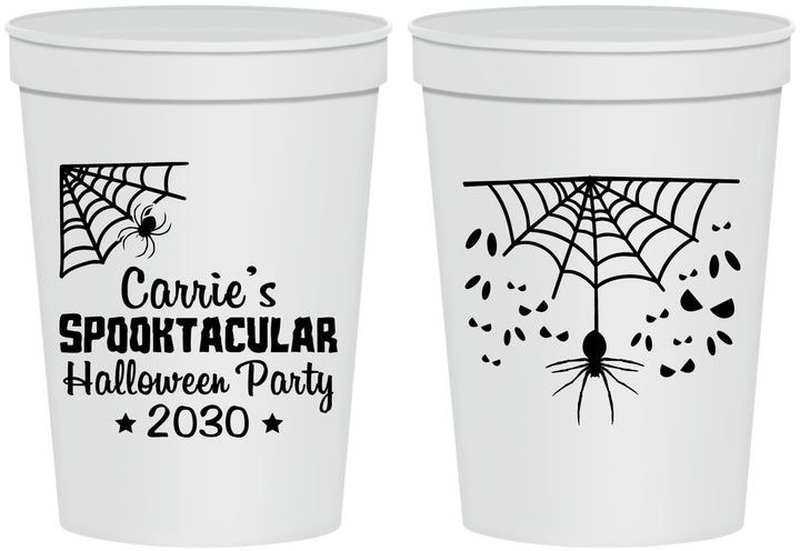 Personalized Halloween 16 oz Stadium Cups - Spooktacular | 250049