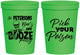 Personalized Halloween 16 oz Stadium Cups - Boos And Booze | 250054