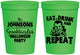 Personalized Halloween 16 oz Stadium Cups - Dracula | 250062