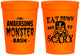Personalized Halloween 16 oz Stadium Cups - Werewolf Monster | 250064