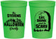 Personalized Halloween 16 oz Stadium Cups - Eat Drink Be Scary | 250074