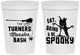 Personalized Halloween 16 oz Stadium Cups - Eat Drink Be Spooky | 250077