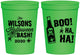 Personalized Halloween 16 oz Stadium Cups - Boo Skeleton | 250078