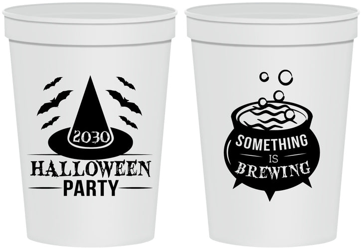 Personalized Halloween 16 oz Stadium Cups - Witch | 250085