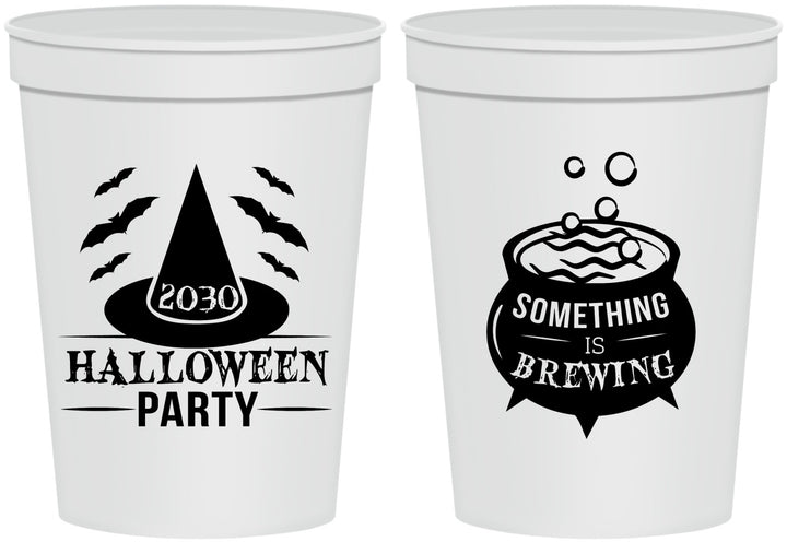 Personalized Halloween 16 oz Stadium Cups - Witch | 250085
