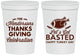 Personalized Thanksgiving 16 oz Stadium Cups - Lets Get Basted | 260003