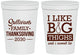 Personalized Thanksgiving 16 oz Stadium Cups - Big Thighs | 260011