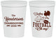 Personalized Thanksgiving 16 oz Stadium Cups - Football Turkey | 260014