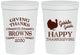 Personalized Thanksgiving 16 oz Stadium Cups - Gobble Gobble | 260022
