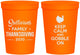 Personalized Thanksgiving 16 oz Stadium Cups - Gobble Turkey | 260024