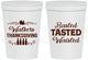 Personalized Thanksgiving 16 oz Stadium Cups - Basted Tasted Waisted | 260027