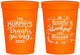 Personalized Thanksgiving 16 oz Stadium Cups - Grateful Blessed | 260028