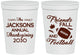 Personalized Thanksgiving 16 oz Stadium Cups - Football | 260031