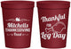 Personalized Thanksgiving 16 oz Stadium Cups - Leg Day | 260033