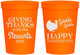 Personalized Thanksgiving 16 oz Stadium Cups - Gobble Gobble | 260040