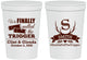 Personalized Wedding 16 oz Stadium Cups - Finally Pull The Trigger | 264