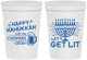Personalized Hanukkah 16 oz Stadium Cups - Lets Get Lit | 270021