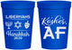 Personalized Hanukkah 16 oz Stadium Cups - Menorah Dreidel | 270024