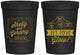 Personalized Wedding 16 oz Stadium Cups - Let Love Glow | 273