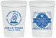 Personalized Wedding 16 oz Stadium Cups - To Have And To Hold | 279