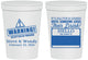 Personalized Wedding 16 oz Stadium Cups - Hello My Name Is | 280