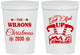 Personalized Christmas 16 oz Stadium Cups - Lets Get Elfed Up | 280006