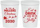 Personalized Christmas 16 oz Stadium Cups - Eat Drink And Be Jolly | 280010
