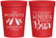 Personalized Christmas 16 oz Stadium Cups - Wonderful Time For A Beer | 280012