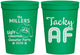 Personalized Christmas 16 oz Stadium Cups - Tacky Af | 280017