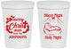 Personalized Christmas 16 oz Stadium Cups - Silent Night Holy Night | 280018
