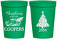 Personalized Christmas 16 oz Stadium Cups - Naughty Af | 280025