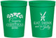 Personalized Christmas 16 oz Stadium Cups - Eat Drink And Be Jolly | 280033