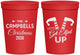Personalized Christmas 16 oz Stadium Cups - Lets Get Elfed Up | 280036
