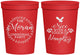 Personalized Christmas 16 oz Stadium Cups - Touch Of Naughty | 280048