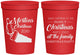 Personalized Christmas 16 oz Stadium Cups - Santa Claus | 280060