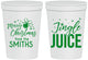 Personalized Christmas 16 oz Stadium Cups - Jingle Juice | 280067