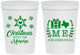Personalized Christmas 16 oz Stadium Cups - Texas | 280075